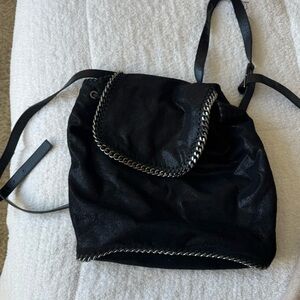 Stella McCartney Small Suede Backpack